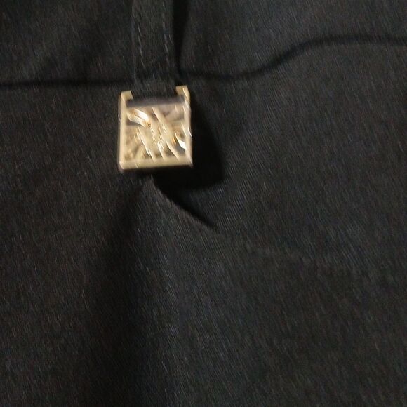 Anne Klein black dress pants with front pockets Sz 2 NWOT - Picture 4 of 9